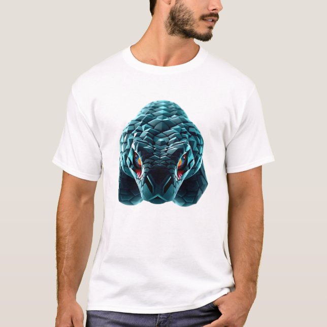 Snake Face Floats Free T-Shirt (Vorderseite)