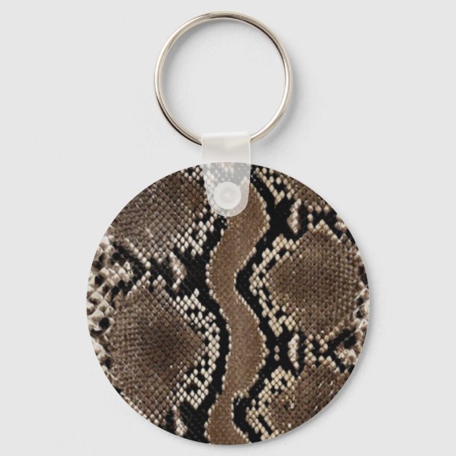 SNAKE HAUT DESIGN SCHLÜSSELANHÄNGER (Vorderseite)