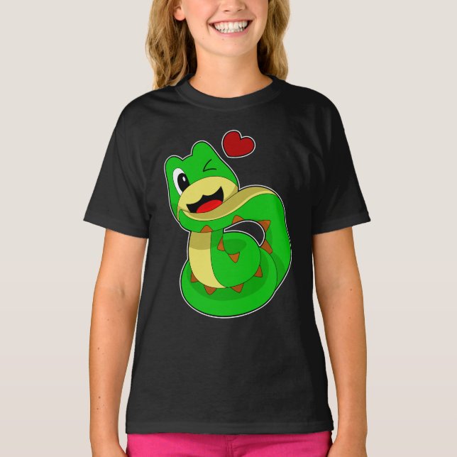 Snake Heart T-Shirt (Vorderseite)