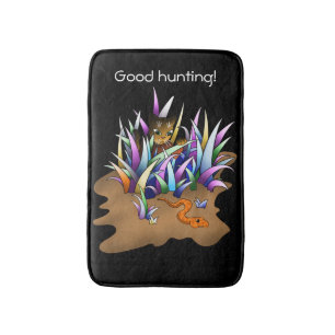 Snake Hunter Cat Badematte