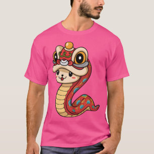 Snake Lion Dance Lunar Jahr T-Shirt