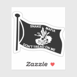 Snake Mafia Flag Sticker