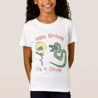 Snake@Mouse imprimer t-shirt enfant Joyeux anniver