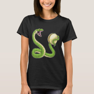 Snake Musician Tambourine T-Shirt