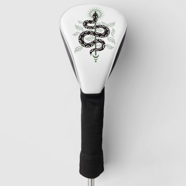 Snake Oasis Golf Headcover (Vorderseite)