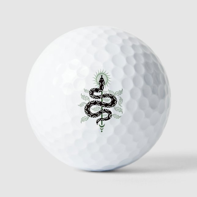 Snake Oasis Golfball (Vorderseite)