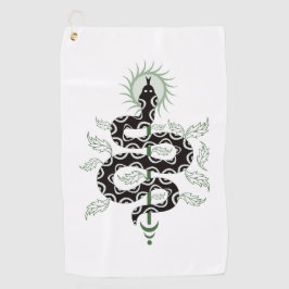 Snake Oasis Golfhandtuch