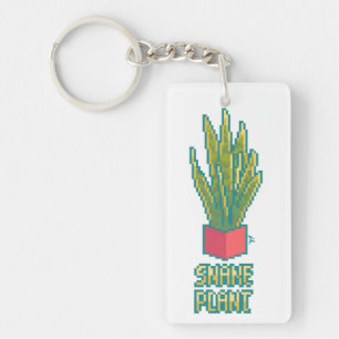 Snake plant Pixelart, Pixel Art
