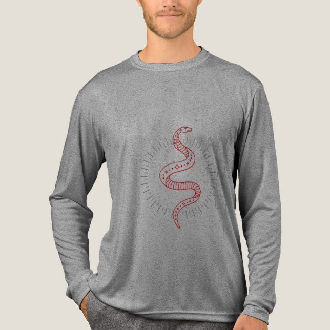 snake printed shirt (Vorderseite)