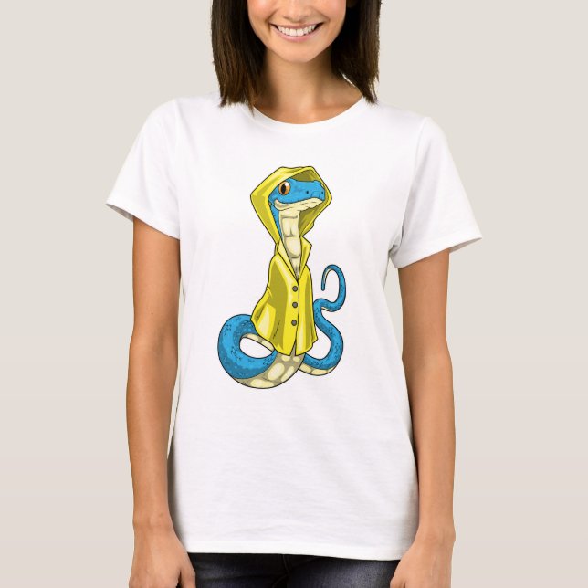 Snake Raincoat T-Shirt (Vorderseite)