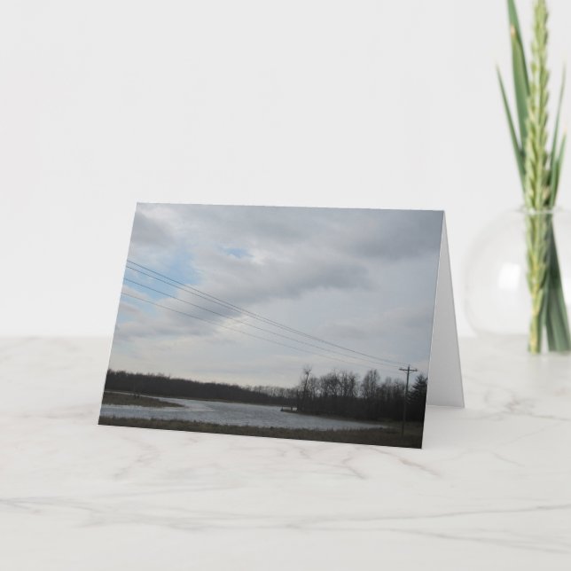 "Snake River" Get Well Card Karte (Vorderseite)