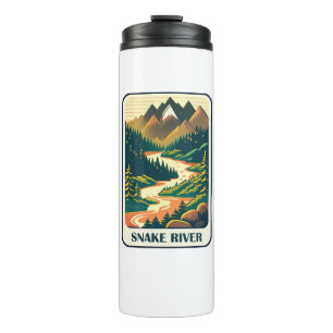 Snake River Idaho Colors Thermosbecher
