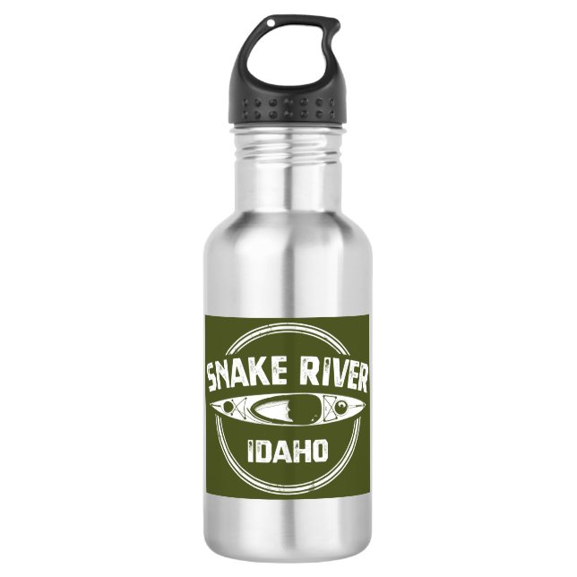 Snake River Idaho Edelstahlflasche (Vorderseite)