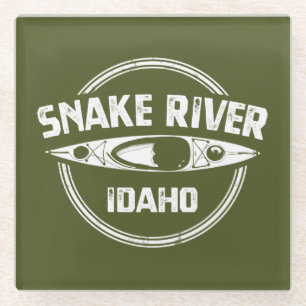 Snake River Idaho Glasuntersetzer