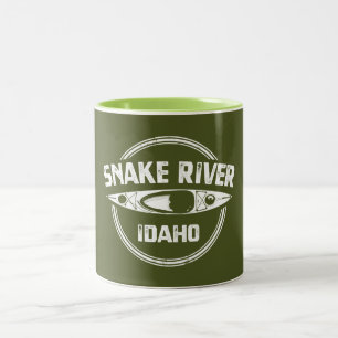 Snake River Idaho Zweifarbige Tasse