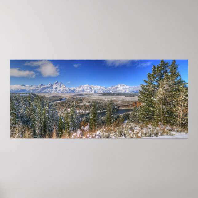 snake river pano___HDR Poster (Vorne)