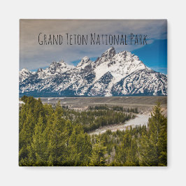 Snake River Tetons Magnet