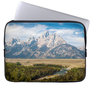 Snake River übersehen großartigen Teton Laptopschutzhülle