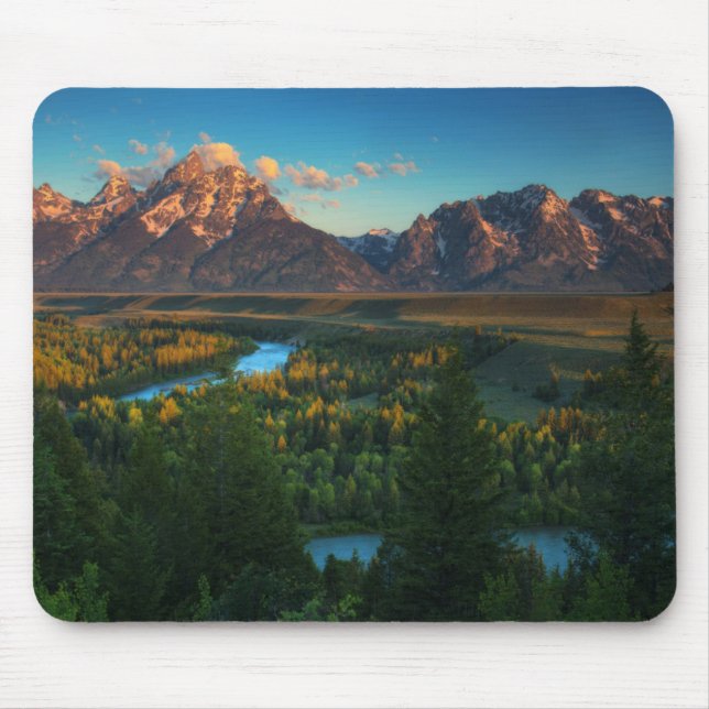 Snake River übersehen Mousepad (Vorne)