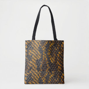 Snake Skin Design Tote Bag Tasche