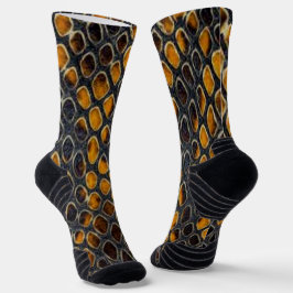 Snake Skin Socken