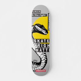 Snake under the moon. ONEIGHTH Tokyo Original Skateboard