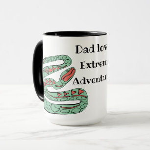 Snake World: Vater Lieben Extreme Adventures. Tasse