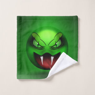 Snakemoji Waschlappen