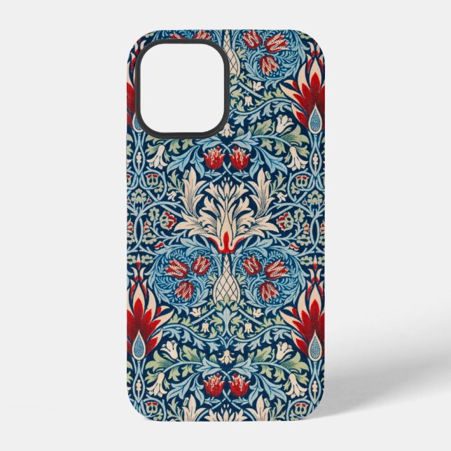 Snakeshead, William Morris iPhone 12 Hülle (Rückseite)