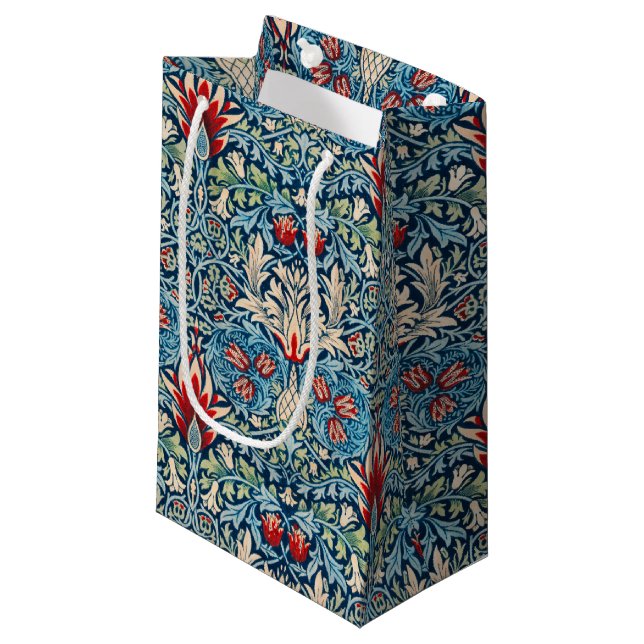 Snakeshead, William Morris Kleine Geschenktüte (Vorderseite Schrägansicht)