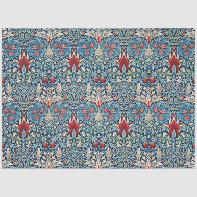 Snakeshead, William Morris Seidenpapier (Vorderseite)