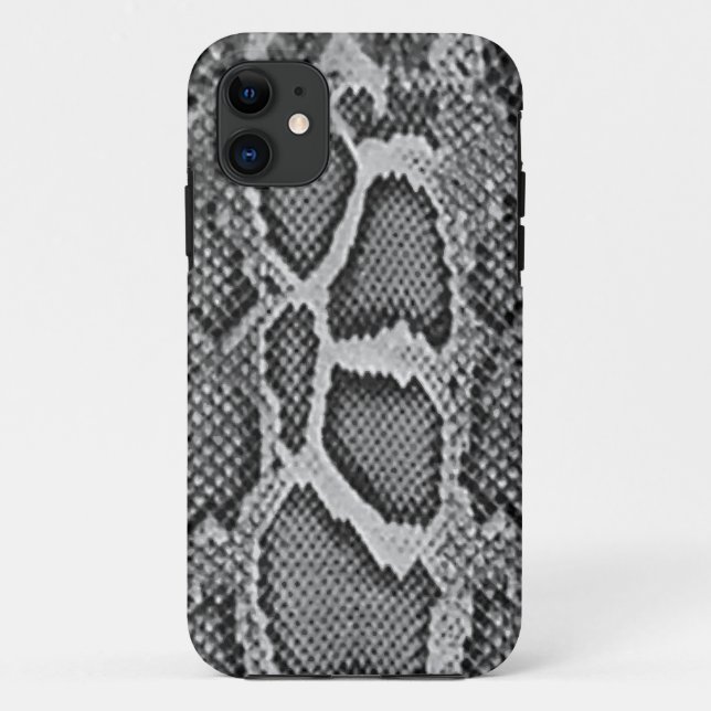 Snakeskin Entwurf, Schlangen-Haut-Druck-Muster Case-Mate iPhone Hülle (Rückseite)