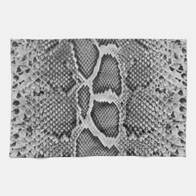 Snakeskin Entwurf, Schlangen-Haut-Druck-Muster Küchentuch (Horizontal)