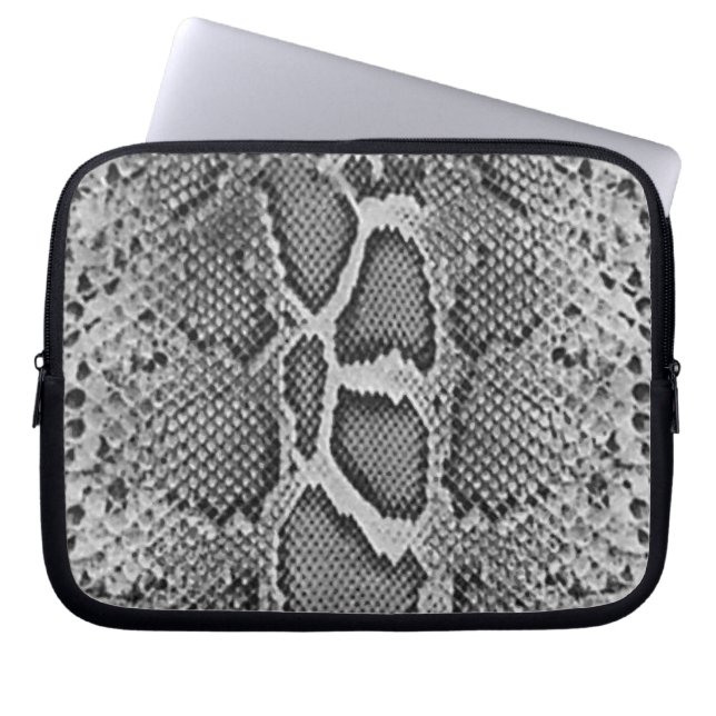 Snakeskin Entwurf, Schlangen-Haut-Druck-Muster Laptopschutzhülle (Vorderseite)