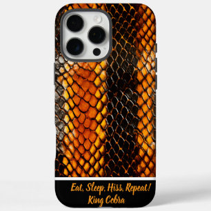 Snakeskin erschaffen komplexe Muster iPhone 16 Pro Max Hülle
