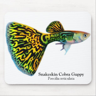 Snakeskin KobraGuppy Mousepad