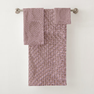 Snakeskin Pattern Badhandtuch Set