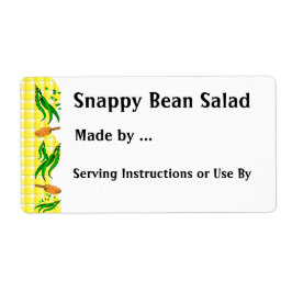 Snap Boans Custom Canning oder Freezer Labels