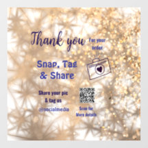 Snap-Tag teilen soziale Medien q oder Code-Glitzer