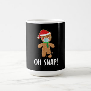 Snap Weihnachtsginger Brot Man Maske Holiday Gesch Verwandlungstasse