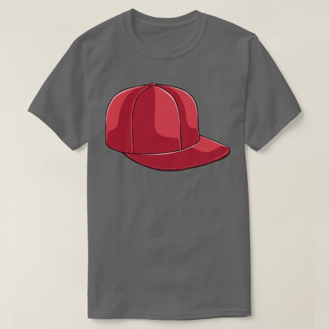 Snapback Baseball Cap T-Shirt (Design vorne)