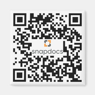 snapdocs qr-Code Magnet