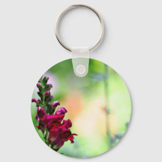 Snapdragon-Blume Schlüsselanhänger
