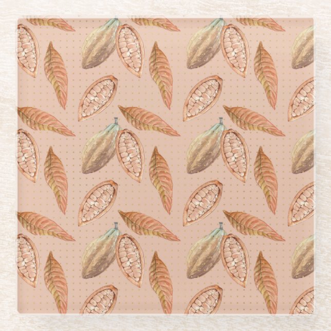 Snapdragon Flower Glasuntersetzer (Vorderseite)