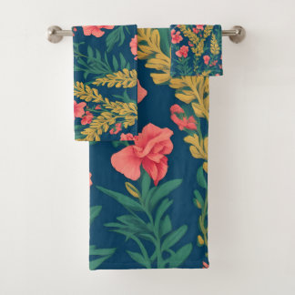 Snapdragon Rainbow Personalisiertes Muster Badhandtuch Set