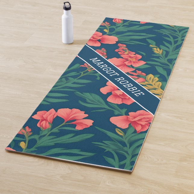 Snapdragon Rainbow Personalisiertes Muster Yogamatte (Beispiel)