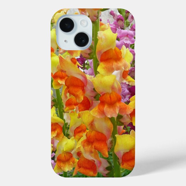 Snapdragons farbenfrohe Blüte Case-Mate iPhone Hülle (Rückseite)