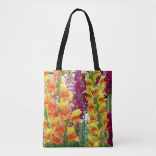 Snapdragons farbenfrohe Blüte Tasche