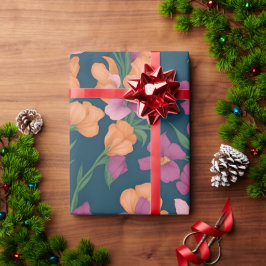 Snapdragons Rainbow Personalisiertes Muster Geschenkpapier