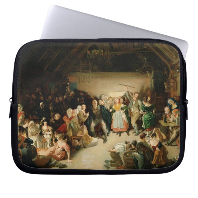 Snapp Apple Nacht Laptopschutzhülle (Vorderseite)